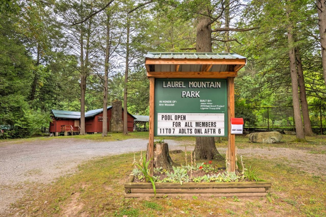 Pet-Friendly Pennsylvania Vacation Rental With Pool! Laughlintown Екстер'єр фото